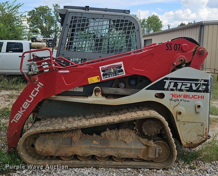 image for item NX9128 2021 Takeuchi  TL12V2 tracked skid steer loader