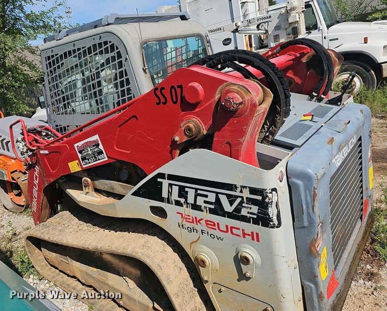 image for item NX9128 2021 Takeuchi  TL12V2 tracked skid steer loader