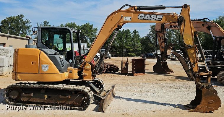 image for item NX9134 2015 Case CX80C mini excavator