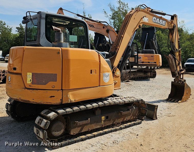 image for item NX9134 2015 Case CX80C mini excavator