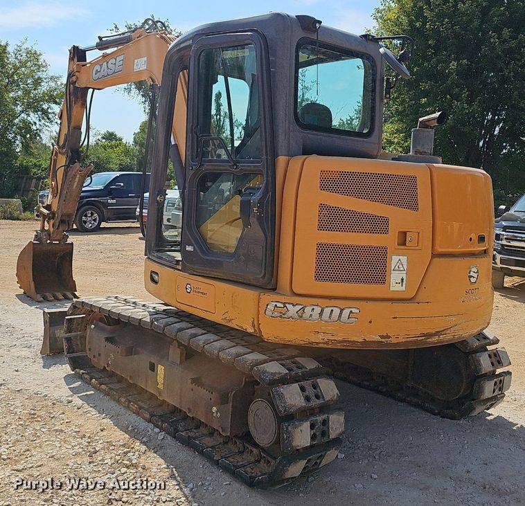 image for item NX9134 2015 Case CX80C mini excavator
