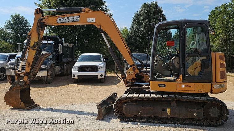 image for item NX9134 2015 Case CX80C mini excavator