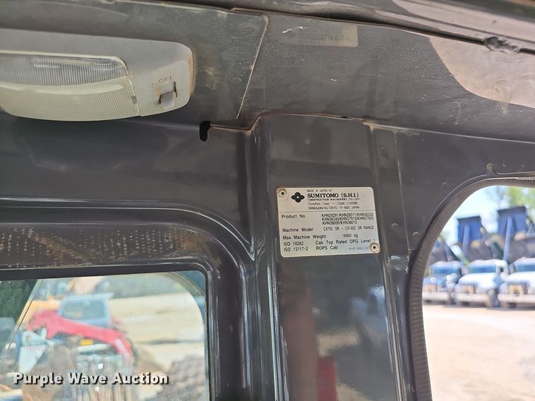 image for item NX9134 2015 Case CX80C mini excavator