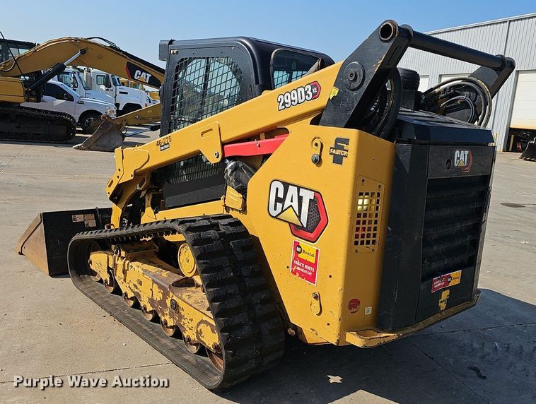 image for item NX9143 2020 Caterpillar  299D3XE tracked skid steer loader