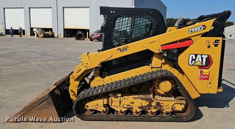 image for item NX9143 2020 Caterpillar  299D3XE tracked skid steer loader