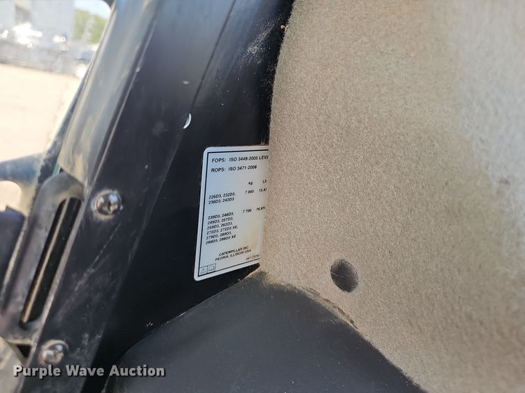 image for item NX9143 2020 Caterpillar  299D3XE tracked skid steer loader