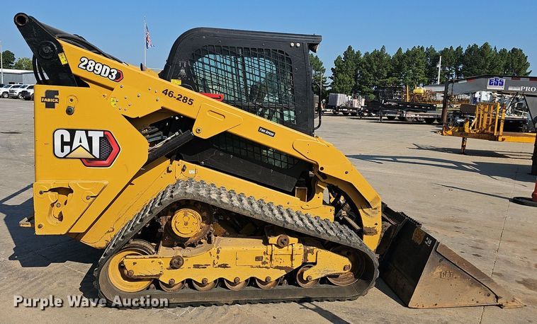 image for item NX9144 2019 Caterpillar  289D3 tracked skid steer loader