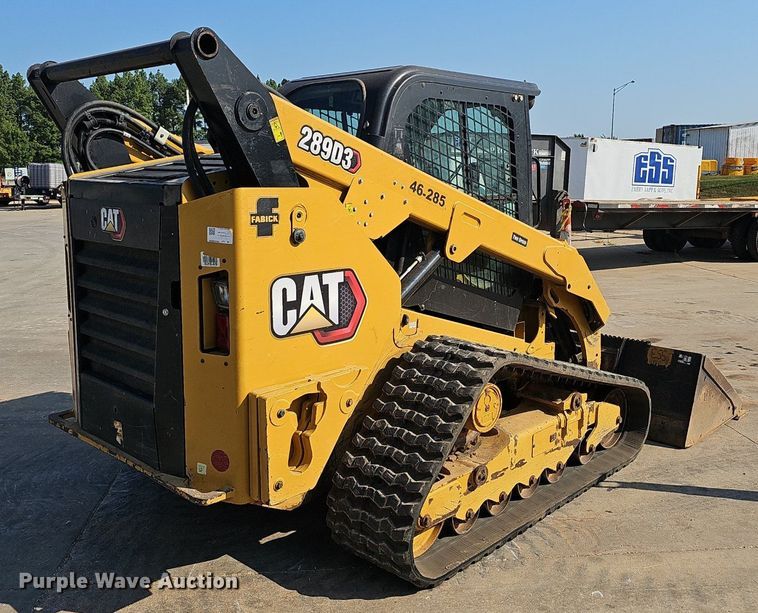 image for item NX9144 2019 Caterpillar  289D3 tracked skid steer loader
