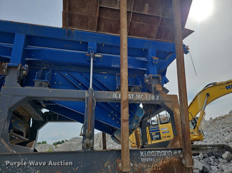 image for item NX9161 2012 Kleemann MC 110 Z  jaw crushing plant