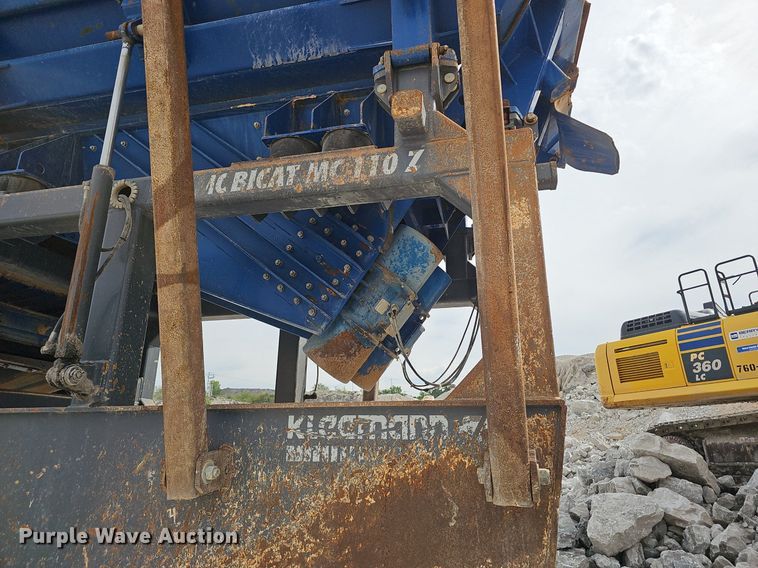 image for item NX9161 2012 Kleemann MC 110 Z  jaw crushing plant