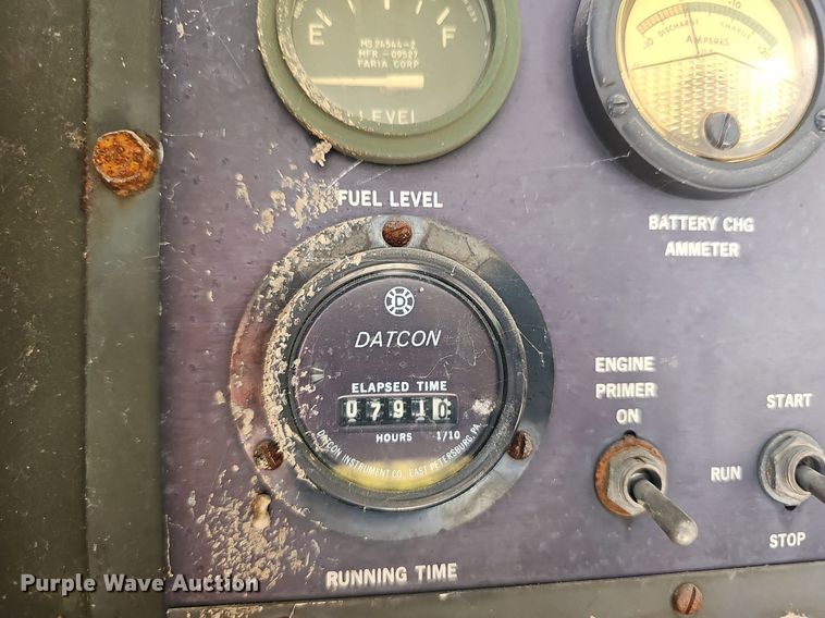 image for item NX9208 1978 Fermont MEP006A generator