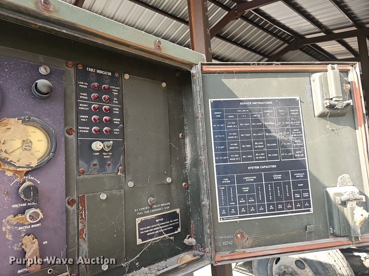 image for item NX9208 1978 Fermont MEP006A generator