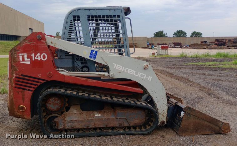 image for item NY9333 Takeuchi TL140 tracked skid steer loader