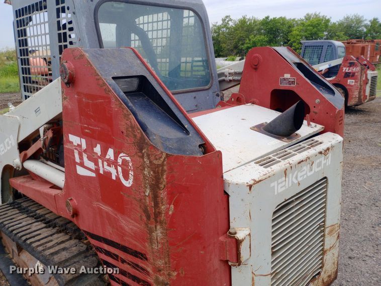 image for item NY9333 Takeuchi TL140 tracked skid steer loader
