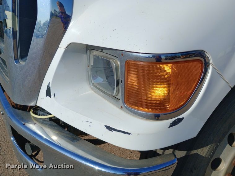 image for item NY9468 2008 Ford F650 Super Duty Crew Cab fuel/ lube truck