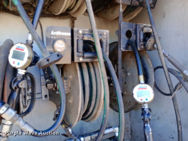 image for item NY9468 2008 Ford F650 Super Duty Crew Cab fuel/ lube truck