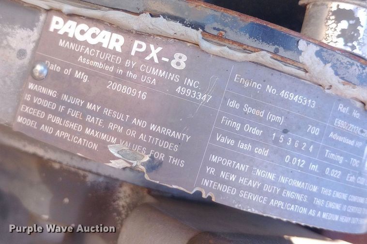 image for item NY9517 2009 Kenworth T370 fuel truck