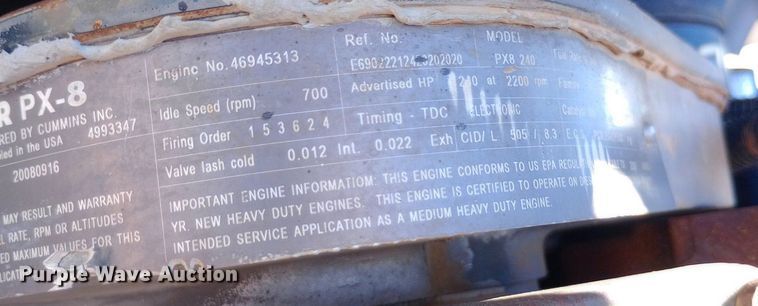 image for item NY9517 2009 Kenworth T370 fuel truck