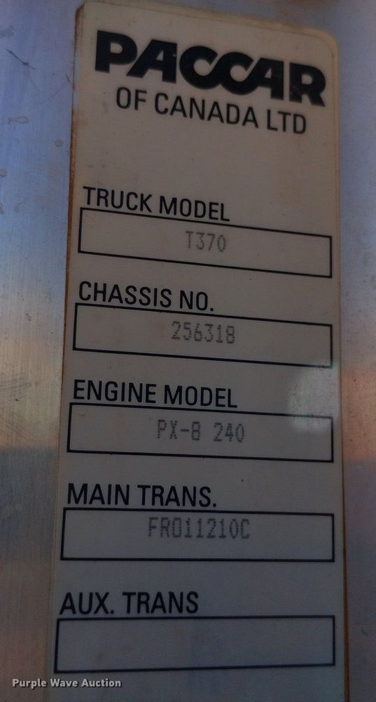 image for item NY9517 2009 Kenworth T370 fuel truck