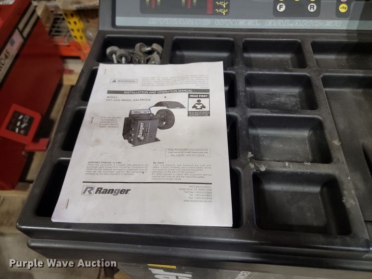 image for item OD9694 Ranger  DST2420 tire balancer
