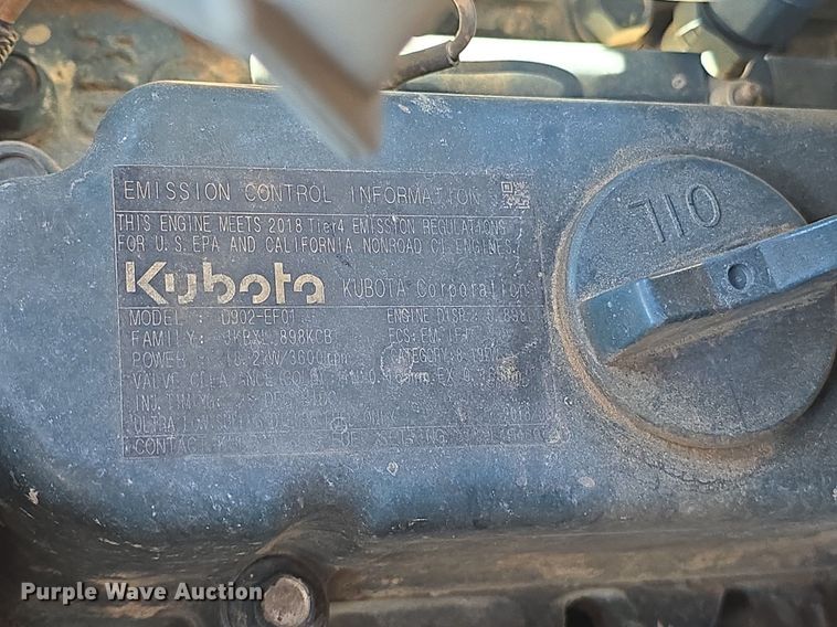 image for item OD9732 2019 Bobcat MT85 compact utility loader