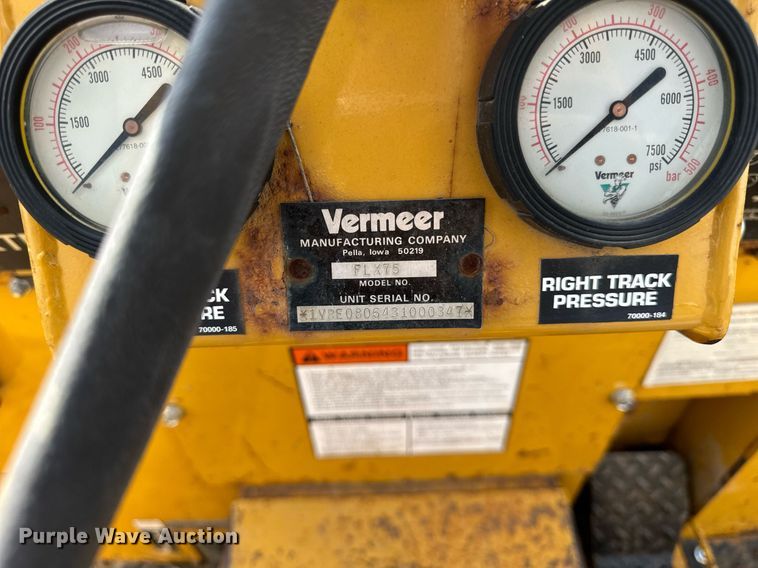 image for item OG9661 2003 Vermeer  Flextrak 75 trencher