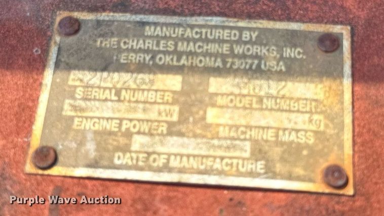 image for item OG9663 1997 Ditch Witch 5110DD trencher