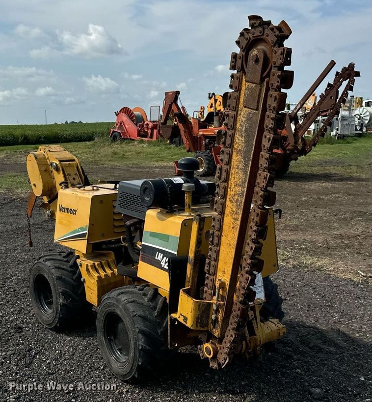 image for item OG9664 2008 Vermeer  LM42 trencher