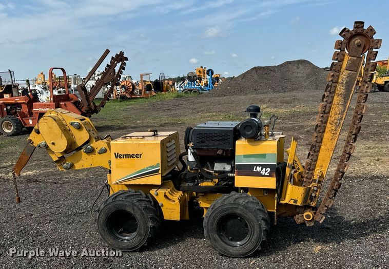 image for item OG9664 2008 Vermeer  LM42 trencher