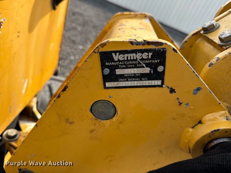 image for item OG9664 2008 Vermeer  LM42 trencher