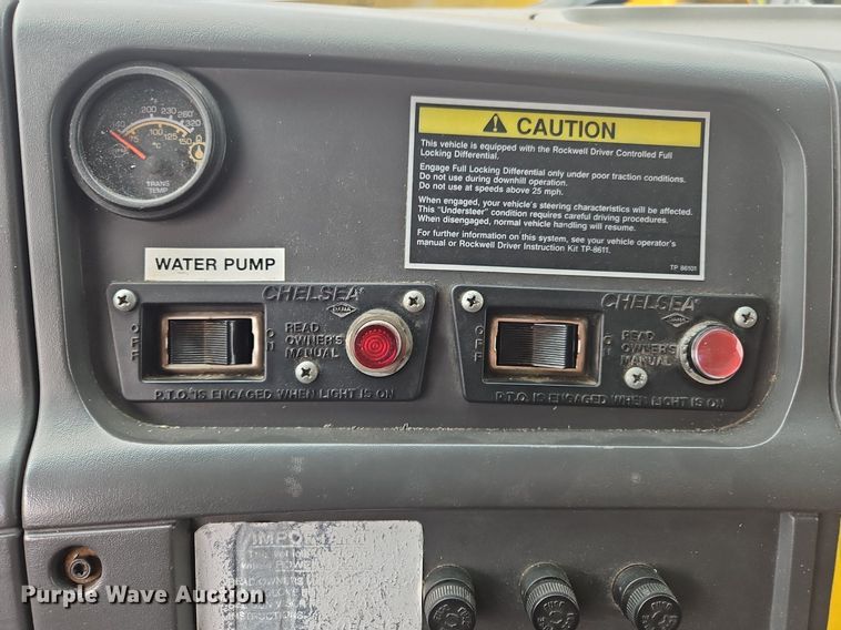 image for item OJ9812 1997 Ford Louisville  sewer jetter truck