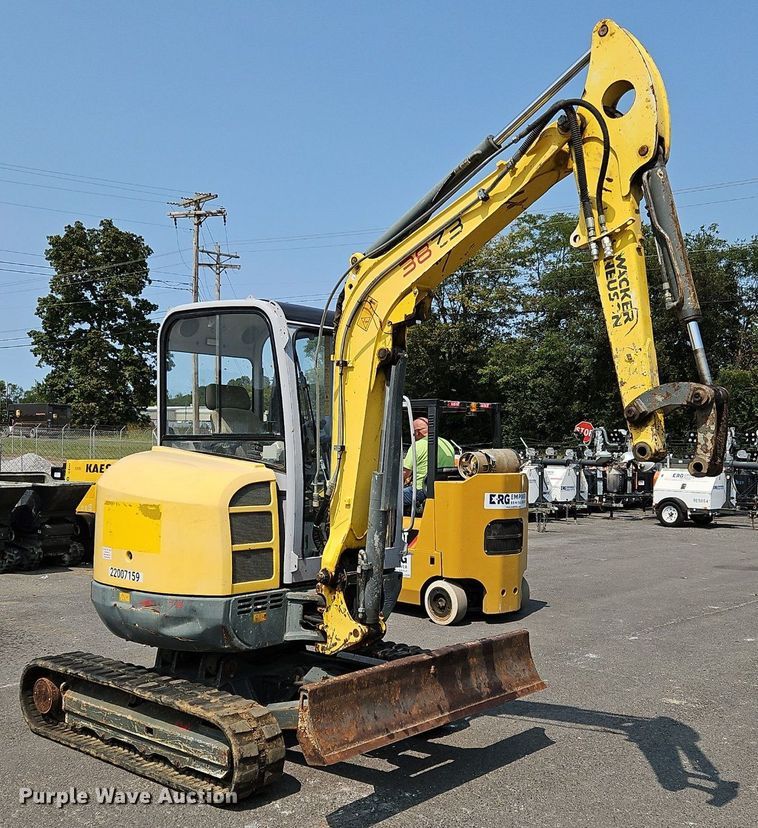 image for item OJ9839 Wacker Neuson  38Z3 mini excavator