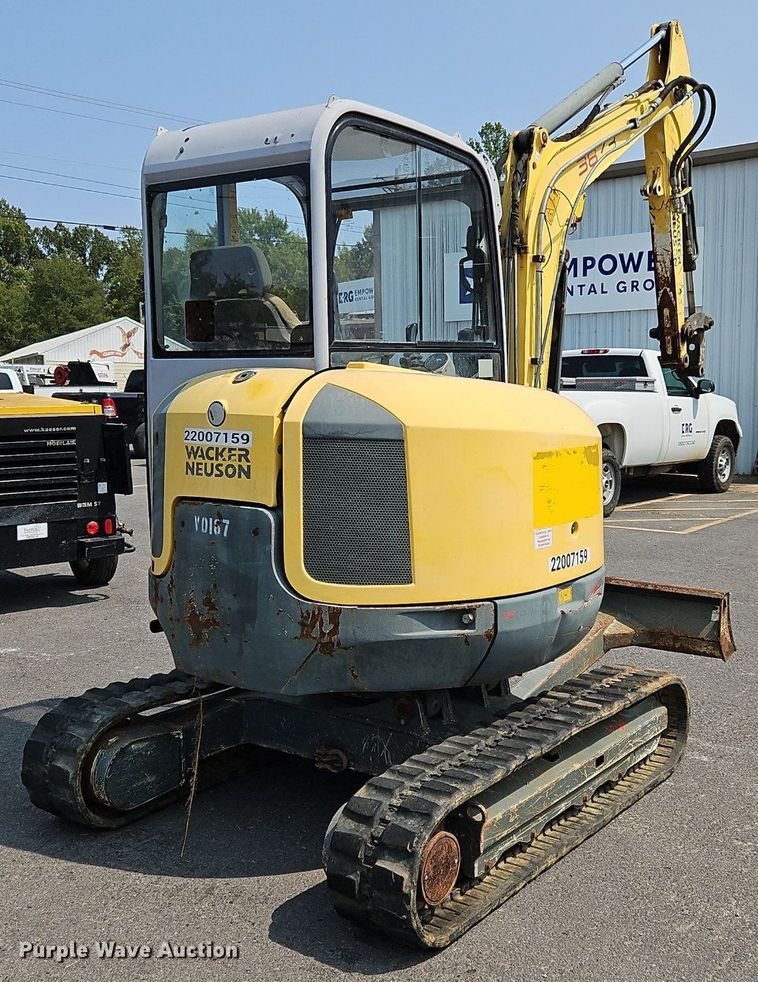 image for item OJ9839 Wacker Neuson  38Z3 mini excavator