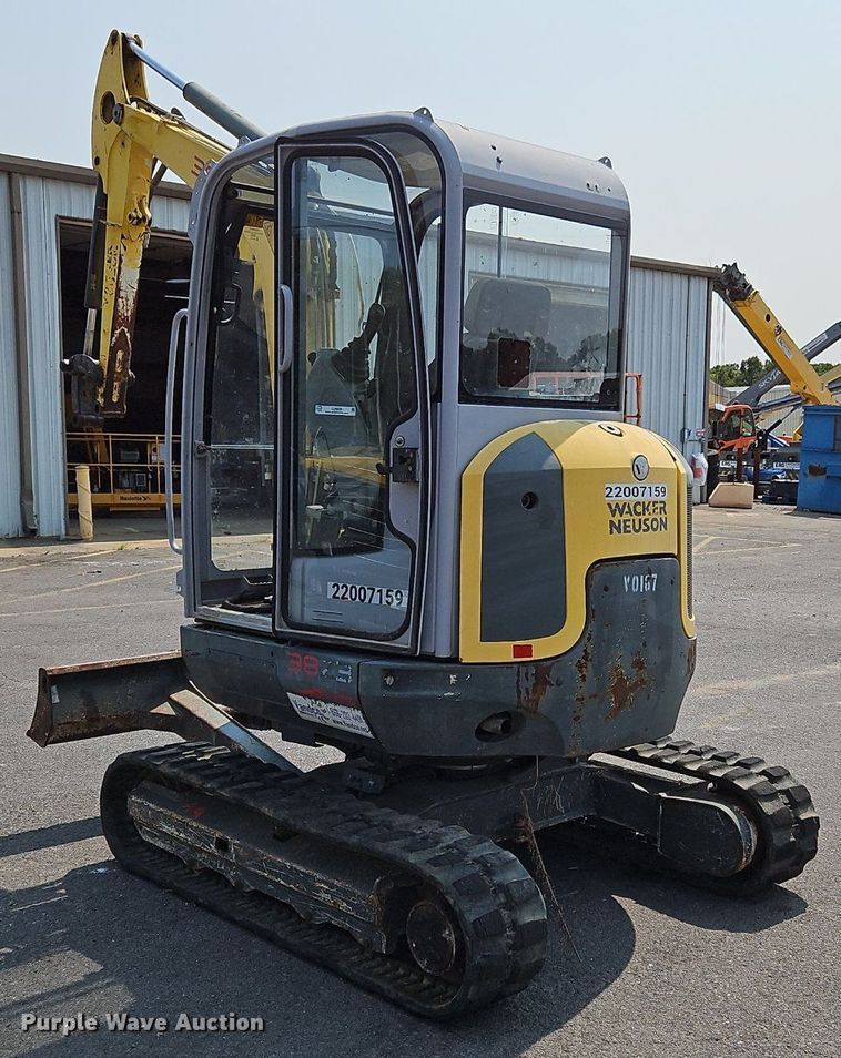 image for item OJ9839 Wacker Neuson  38Z3 mini excavator