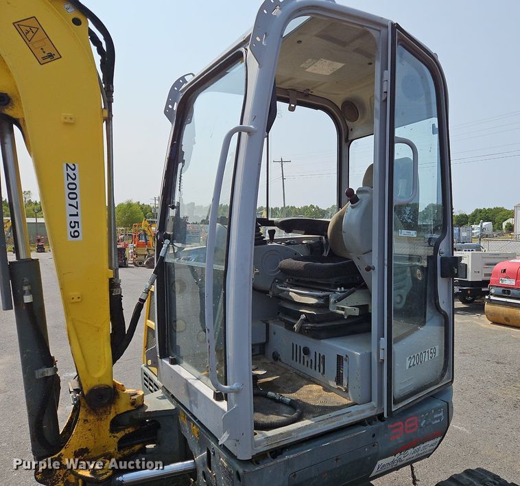 image for item OJ9839 Wacker Neuson  38Z3 mini excavator