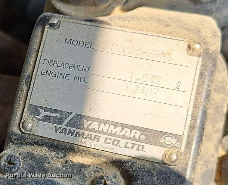 image for item OJ9839 Wacker Neuson  38Z3 mini excavator