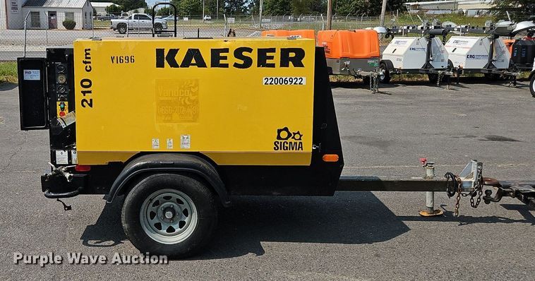 image for item OJ9840 2011 Kaeser M57 air compressor