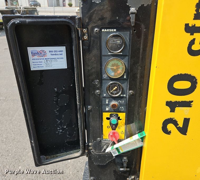 image for item OJ9840 2011 Kaeser M57 air compressor