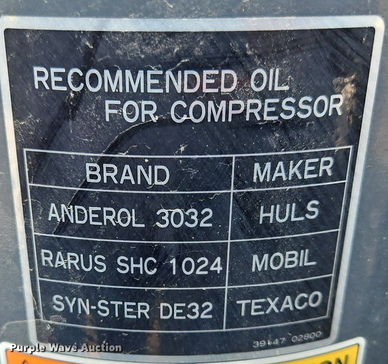 image for item OJ9843 Airman PDS1855 air compressor