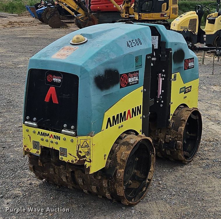 image for item OJ9844 2021 Ammann ARR 1575 trench compactor