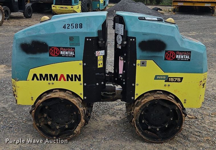 image for item OJ9844 2021 Ammann ARR 1575 trench compactor