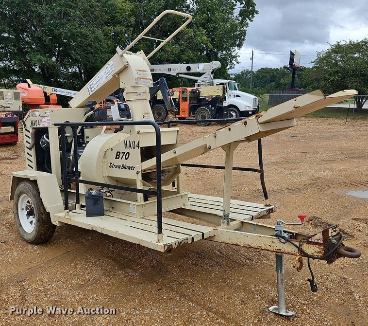 image for item OJ9854 2017 FINN B70T straw blower