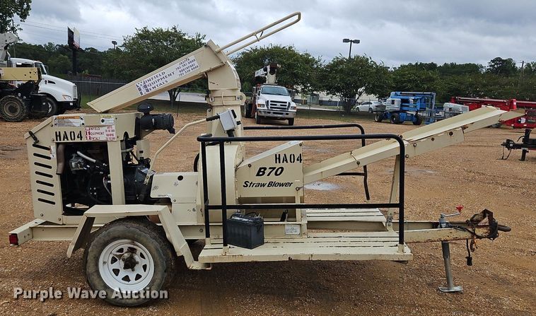 image for item OJ9854 2017 FINN B70T straw blower