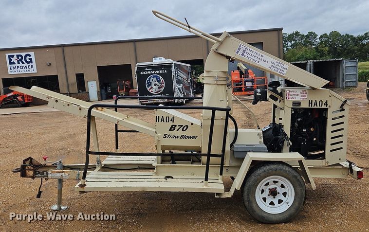 image for item OJ9854 2017 FINN B70T straw blower