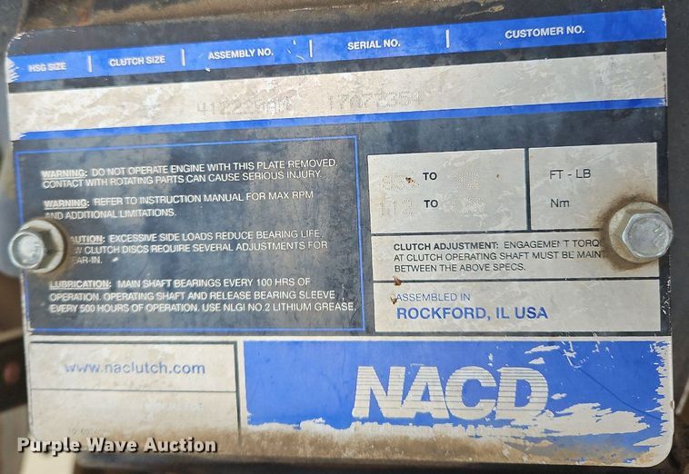 image for item OJ9854 2017 FINN B70T straw blower