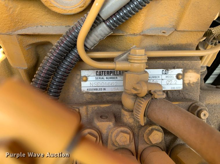 image for item DM1801 2019 Caterpillar CC34B single drum vibratory roller