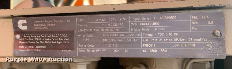 image for item DM1802 2003 Broce RC350 broom