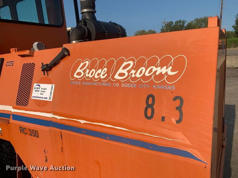 image for item DM1803 2005 Broce RC350 broom