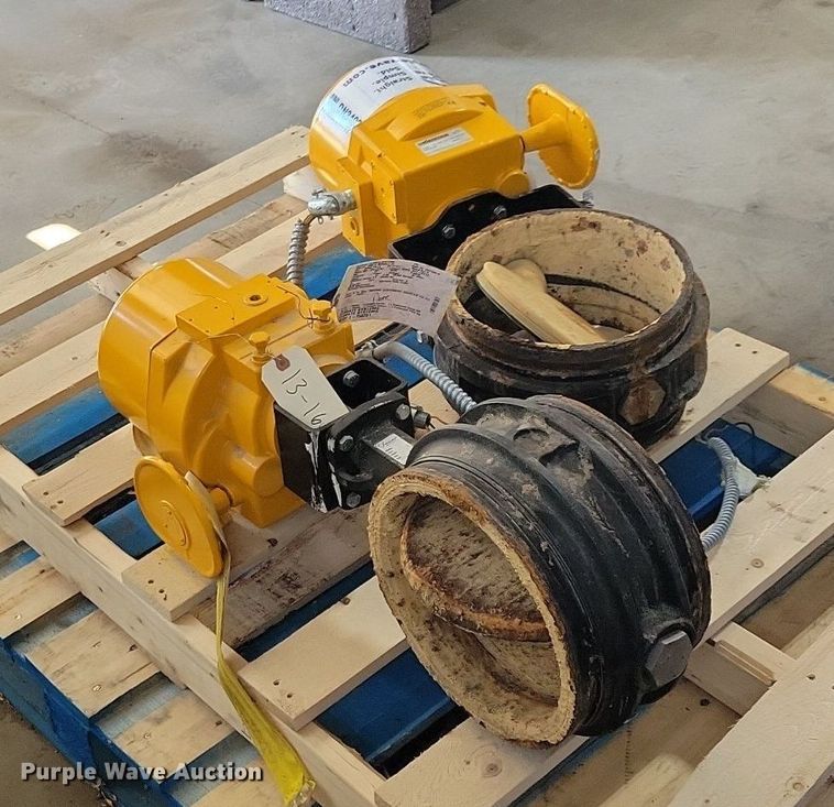 image for item DN3492 (2) EL-O-MATIC EL 350 valves