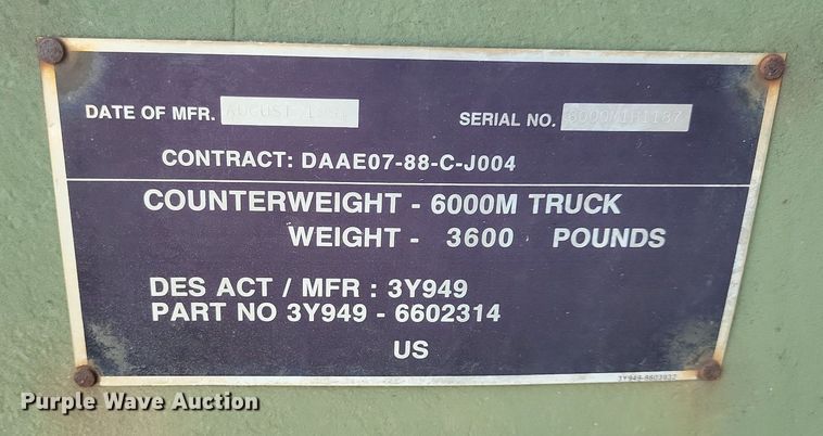 image for item DN3518 1991 Skytrak telehandler